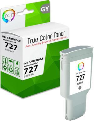 TCT 727 Grey Ink Cartridge - Premium Compatible Replacement for HP 727 B3P24A Grey High Yield Works With HP DesignJet T920 T930 T1500 T1530 TCT 727 Grey Ink Cartridge - Premium Compatible Replacement for HP 727 B3P24A Grey High Yield Works With HP DesignJet T920 T930 T1500 T1530