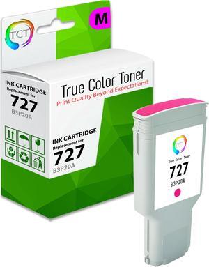 TCT 727 Magenta Ink Cartridge - Premium Compatible Replacement for HP 727 B3P20A Magenta High Yield Works With HP DesignJet T920 T930 T1500 T1530 TCT 727 Magenta Ink Cartridge - Premium Compatible Replacement for HP 727 B3P20A Magenta High Yield Works With HP DesignJet T920 T930 T1500 T1530