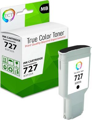TCT 727 Matte Black Ink Cartridge - Premium Compatible Replacement for HP 727 B3P22A Matte Black High Yield Works With HP DesignJet T920 T930 T1500 T1530 TCT 727 Matte Black Ink Cartridge - Premium Compatible Replacement for HP 727 B3P22A Matte Black High Yield Works With HP DesignJet T920 T930 T1500 T1530