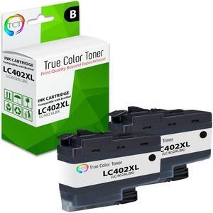 TCT LC402XL Black Ink Cartridge 2 Pack - Premium Compatible Replacement for Brother LC402XL LC402XLBK Black High Yield Works With Brother MFC-J5340 J6540 J6740 J6940