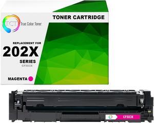TCT 202X Magenta TAA Compliant Toner Cartridge - Premium Compatible Replacement for HP 202X CF503X High Yield Works With HP Color LaserJet Pro MFP M280NW M254DW M281FDW Printers