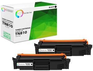 True Color Toner TN810 Black Toner Cartridge 2 Pack - Premium Compatible Replacement for Brother TN810 TN-810 Black Works With Brother HLL9410CDN L9430CDN MFCL9610CDN L9630CDN True Color Toner TN810 Black Toner Cartridge 2 Pack - Premium Compatible Replacement for Brother TN810 TN-810 Black Works With Brother HLL9410CDN L9430CDN MFCL9610CDN L9630CDN