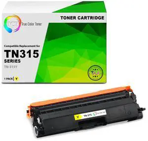 TCT TN315 Yellow TAA Compliant Toner Cartridge - Premium Compatible Replacement for Brother TN315 TN-315Y Yellow Works With Brother HL-4150CDN 4570CDW 4570CDWT MFC-9460CDN 9560CDW 9970CDW Printers