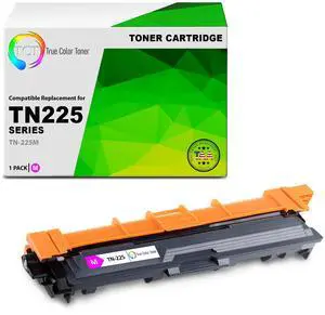 TCT TN225 Magenta TAA Compliant Toner Cartridge - Premium Compatible Replacement for Brother TN-225 TN225M Magenta High Yield Works With Brother HL-3140 3150 3170 MFC-9130 9140 DCP-9020 Printers