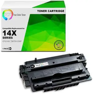 TCT 14X TAA Compliant Toner Cartridge - Premium Compatible Replacement for HP 14X CF214X Black High Yield Works With HP LaserJet Enterprise 700 M712DN M712N M712XH, M725Z+ MFP M725DN M725F Printers TCT 14X TAA Compliant Toner Cartridge - Premium Compatible Replacement for HP 14X CF214X Black High Yield Works With HP LaserJet Enterprise 700 M712DN M712N M712XH, M725Z+ MFP M725DN M725F Printers