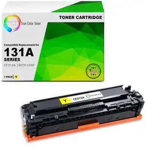 TCT 131A Yellow TAA Compliant Toner Cartridge - Premium Compatible Replacement for HP 131A CF212A Works With HP LaserJet Pro 200 Color M251NW, MFP M276N Printers