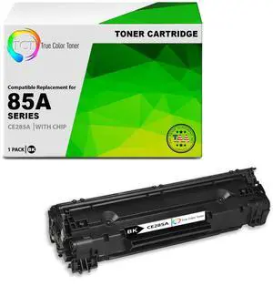 TCT 85A TAA Compliant Toner Cartridge - Premium Compatible Replacement for HP 85A CE285A Black Works With HP LaserJet Pro P1100 P1102, M1132 M1210 M1130 M1212NF M1217NFW Printers