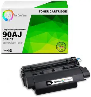 TCT 90AJ Jumbo TAA Compliant Toner Cartridge - Premium Compatible Replacement for HP 90AJ CE390AJ Jumbo Yield Black Works With HP LaserJet Enterprise 600 M601DN M601N M602DN MFP Printers
