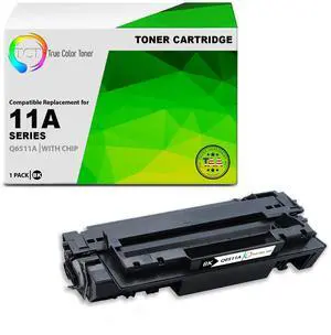 TCT 11A TAA Compliant Toner Cartridge - Premium Compatible Replacement for HP 11A Q6511A Black Works With HP LaserJet 2400 2410 2420 2420D 2420N 2420DN 2430N 2430TN 2430DTN Printers TCT 11A TAA Compliant Toner Cartridge - Premium Compatible Replacement for HP 11A Q6511A Black Works With HP LaserJet 2400 2410 2420 2420D 2420N 2420DN 2430N 2430TN 2430DTN Printers