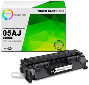 TCT 05AJ Jumbo Yield TAA Compliant Toner Cartridge - Premium Compatible Replacement for HP 05A CE505A Black Works With HP LaserJet P2030 P2035 P2035N P2050 P2055D P2055DN P2055X Printers