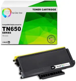 TCT TN650 TAA Compliant Toner Cartridge - Premium Compatible Replacement for Brother TN-650 Black High Yield Works With Brother DCP-8080DN 8085DN HL-5340D 5370DW MFC-8480DN 8680DN 8890DW Printers