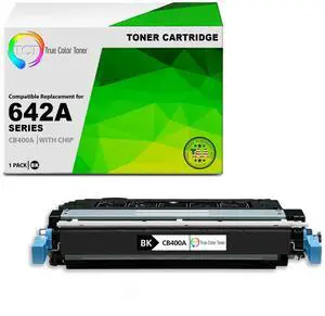 TCT 642A Black TAA Compliant Toner Cartridge - Premium Compatible Replacement for HP 642A CB400A Works With HP Color LaserJet Enterprise CP4005 CP4005N CP4005DN Printers TCT 642A Black TAA Compliant Toner Cartridge - Premium Compatible Replacement for HP 642A CB400A Works With HP Color LaserJet Enterprise CP4005 CP4005N CP4005DN Printers