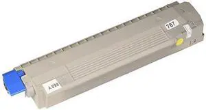 Pci Okidata Mc860 Yellow Toner Cartridge 10K Yield For Okidata Mc860 Oki Mc-860