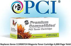 PCI 113R00724-PCI PCI PHASER 6180 6180MFP MAGENTA TONER CT