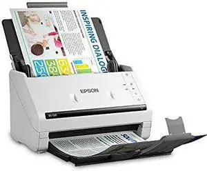 EPSON B11B236201 DS-530 - DOCUMENT SCANNER - DESKTOP - 35 PPM/70 IPM: 300 DPI BLACK & WHITE, COLO
