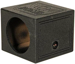 Qpower QBOMB15SSINGLE Single 15" Sealed Woofer Enclosure Withh Bed Liner Spray Qpower QBOMB15SSINGLE Single 15" Sealed Woofer Enclosure Withh Bed Liner Spray