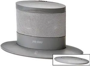 Poly-Planar MA7020G Oval Waterproof Pop-Up Spa Speaker, Gray
