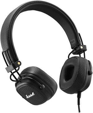 Marshall Major III On-Ear Headphones, Black (04092182) Wired