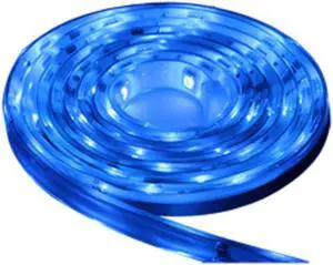 LUNASEA BLUE FLEXIBLE STRIP LED 12V 5M W/CONNECTOR