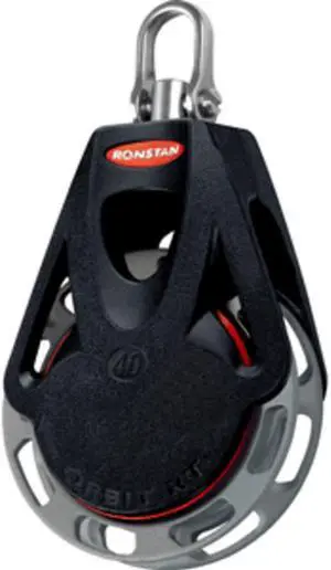 RONSTAN SERIES 40 RTA ORBIT BLOCK AUTO SINGLE SWIVEL HEAD RF46100