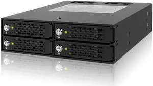 ICY DOCK ToughArmor MB994SK-1B 4 x 2.5" SATA 6Gbps/SAS HDD/SSD Mobile Rack / ...