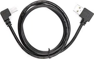 ROCSTOR Y10C223-B1 3FT USB 2.0 AB M/M 90D CABLE