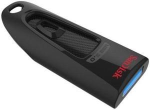 SanDisk® Ultra USB 3.0 Flash Drives, 32GB, Black, Pack Of 2 Flash Drives, SDCZ48-032G-A46DT