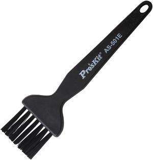 Pro'sKit AS-501E Anti-static Straight Shank Small Brush For Component Cleaning Machine Circuit Board Mao Brush Dust Removal