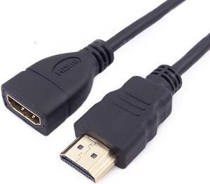 HDMI Extension Cable male to female  HDMI 1080p 3D 1.4v HDMI M/F Extended Cable for HD TV LCD Laptop PS3 Projector