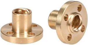 BIQU 3D printer parts Copper Trapezoidal Screw Nut for T8 Screw T8 nuts stepper motor, rail screw BIQU 3D printer parts Copper Trapezoidal Screw Nut for T8 Screw T8 nuts stepper motor, rail screw