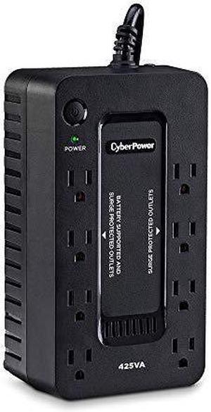 CyberPower ST425 Standby UPS System, 425 VA / 260 Watts, 8 Outlets, Compact