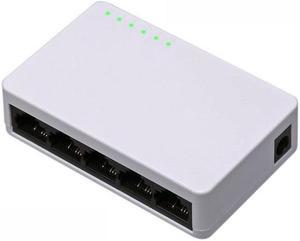 5 Ports 100Mbps High Speed Mini Fast Ethernet LAN RJ45 Network Switch Switcher Hub Desktop PC US/EU adapter