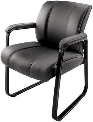 Brenton Studio® Bellanca Guest Chair, Black