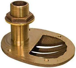 GROCO 1 1/4 SCOOP THRU-HULL BRONZE