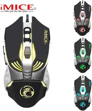 Professional Game Wired Mouse 3200DPI Optical Macro Programmable 7 Buttons Gaming Mouse Gamer LED Backlight Breath Computer