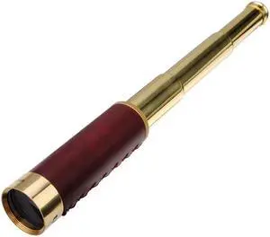 Pirates of the caribbean 25x30 telescopio Monocular telescope optics Nautical Brass Spyglass Maritime Outdoor Camping Genuine