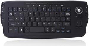 Mini 2.4G Wireless Keyboard with Trackball Sky Squirrel Handheld Touchpad gaming keyboard