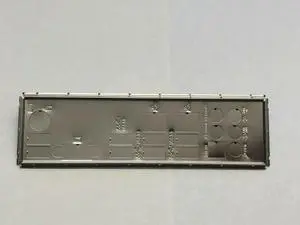 Supermicro MCP-260-00118-0N I/O Shield for X11SRA-F and X11SRA