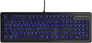 Refurbished SteelSeries Apex 100 Gaming Keyboard  Blue LED