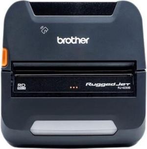 Brother RuggedJet RJ4230B Monochrome Portable Label/Receipt Printer No Battery