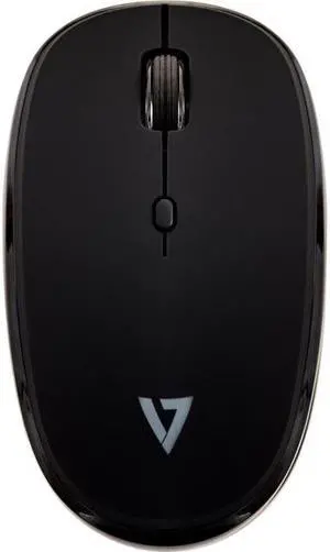 V7 Bluetooth Silent 4-Button Mouse Black MW550BT V7 Bluetooth Silent 4-Button Mouse Black MW550BT