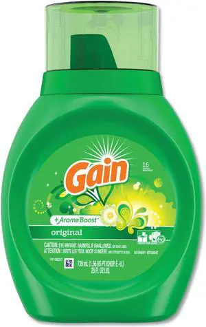 C-Gain Laundry Liquid 2Xoriginal Fresh 6/25 Oz