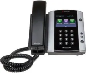 Polycom 2200-48500-025 VVX 501 WW PoE Network VoIP Device