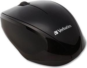 Verbatim Wireless Multi-Trac LED Optical Mouse, 97992, Black