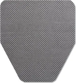 Tolco Komodo Urinal Mat 18 x 20 Gray 6/Carton 220209