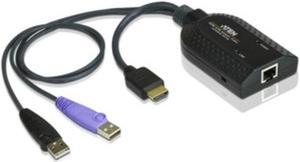 ATEN HDMI USB Virtual Media KVM Adapter Cable with Smart Card Reader (CPU Module) KA7168