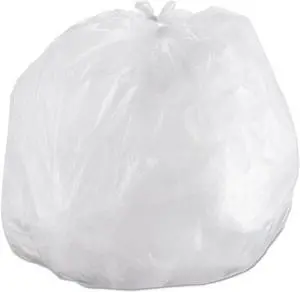 High-Density Commercial Can Liners 60 gal 16 microns 43" x 48" Natural 200/Carton S434816N