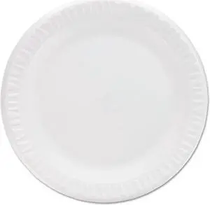Dart DCC9PWCRPK Concorde Non-Laminated Foam Dinnerware