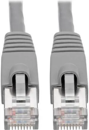 Tripp Lite 25ft Cat6a Snagless STP Network Patch Cable Gray N262025GY