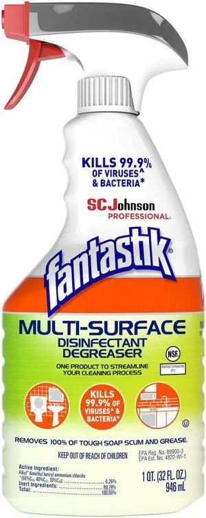 Multi-Surface Disinfectant Degreaser Herbal 32 oz Spray Bottle 0005400000328